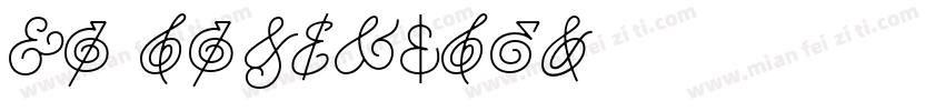 HM Ampersand字体转换
